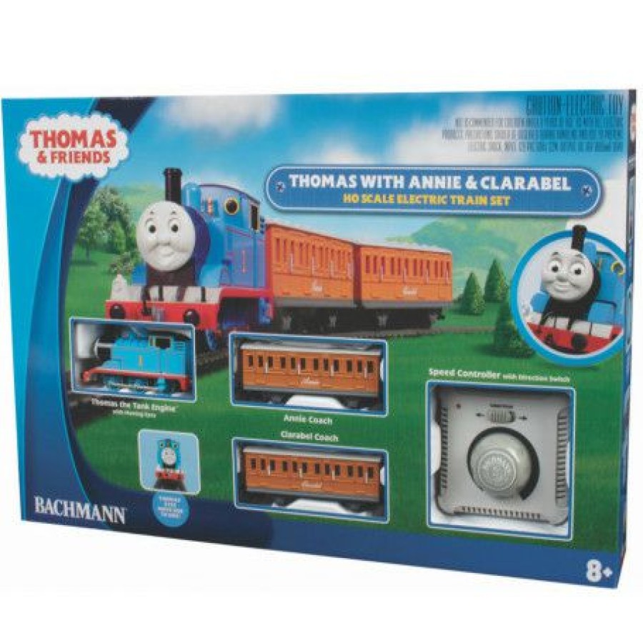 Buy Thomas And Friends Thomas With Annie & Clarabel Oo Scale Electric Train Set | * Online