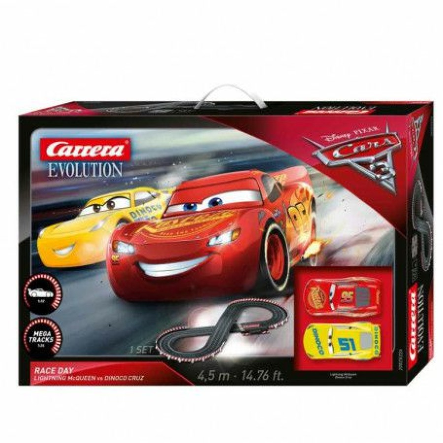 Deals Carrera Evo Cars 3 Race Day Mcqueen & Ramirez | * Online