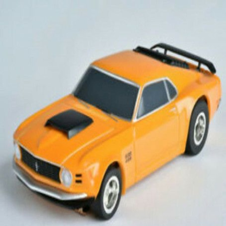 Afx Slot Cars Afx Mega-G+ Mustang Boss 428 Orange | * Hot