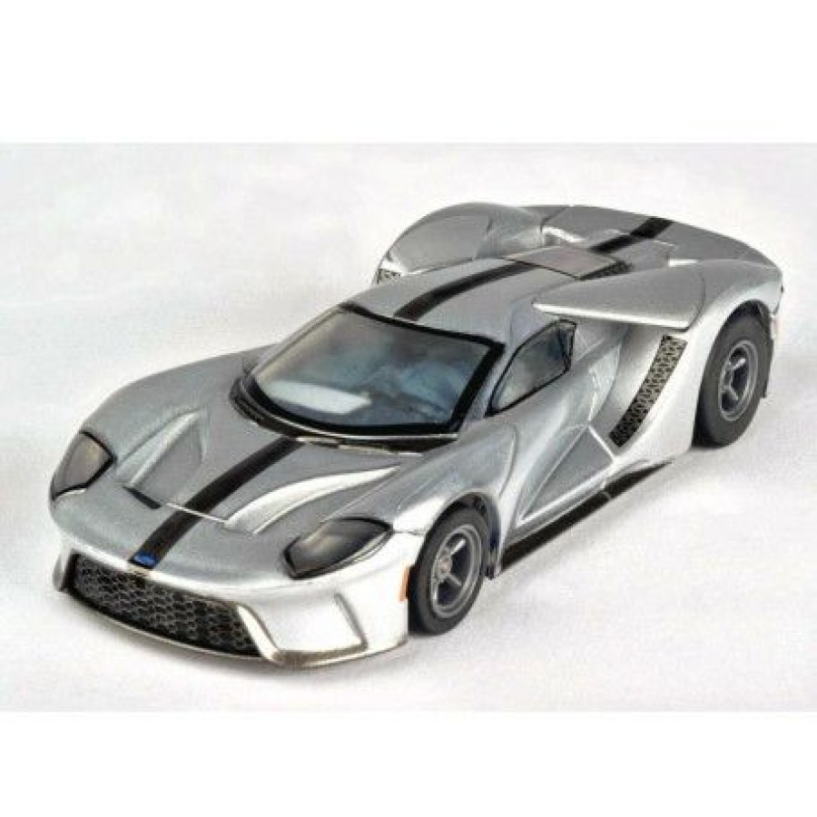 Afx Slot Cars Afx Mg+ Ford Super Gt Silver/Black | * Wholesale