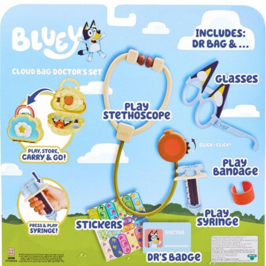 Best Reviews Of Bluey S7 Cloud Bag Doctor Set | * New