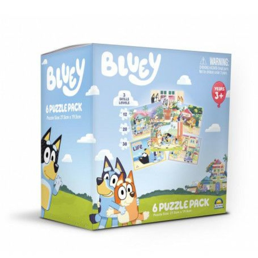 Best Sale Bluey 6 Puzzle Pack | * Hot