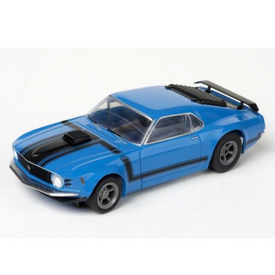 Buy Afx Slot Cars Afx Mg+ Mustang Clear Boss 302 Blue | * Online