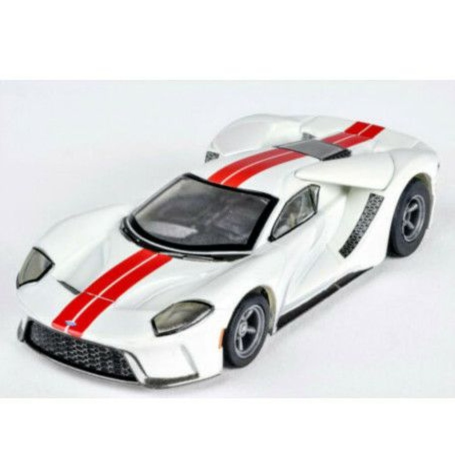 Promo Afx Slot Cars Afx Mg+ Ford Super Gt White/Red New | * New