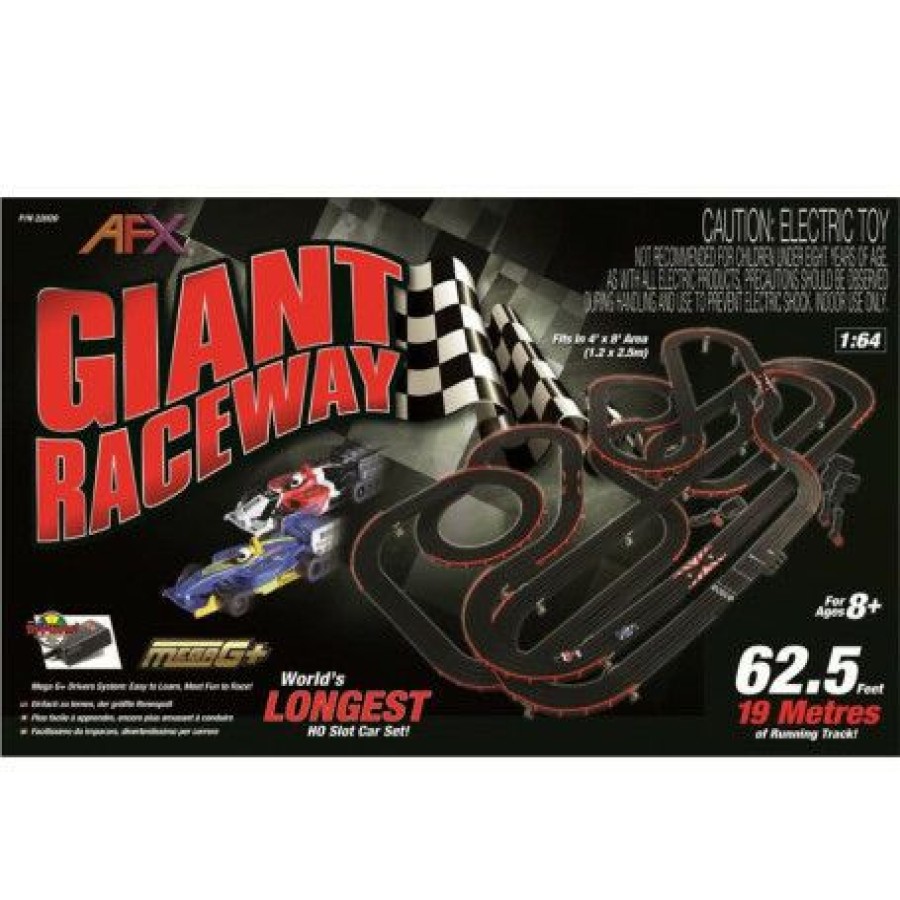 Afx Slot Cars Afx Giant Raceway Slot Car Set | * Hot