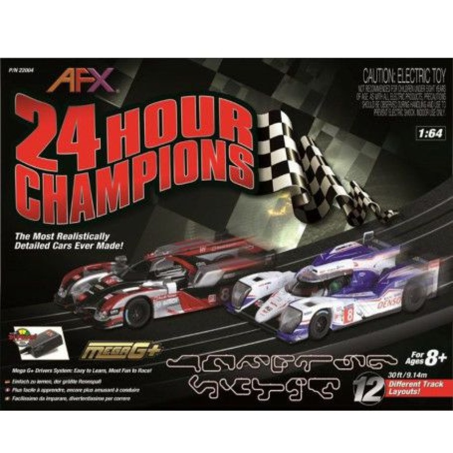 Afx Slot Cars Afx 24 Hour Champions Slot Car Set | * Best