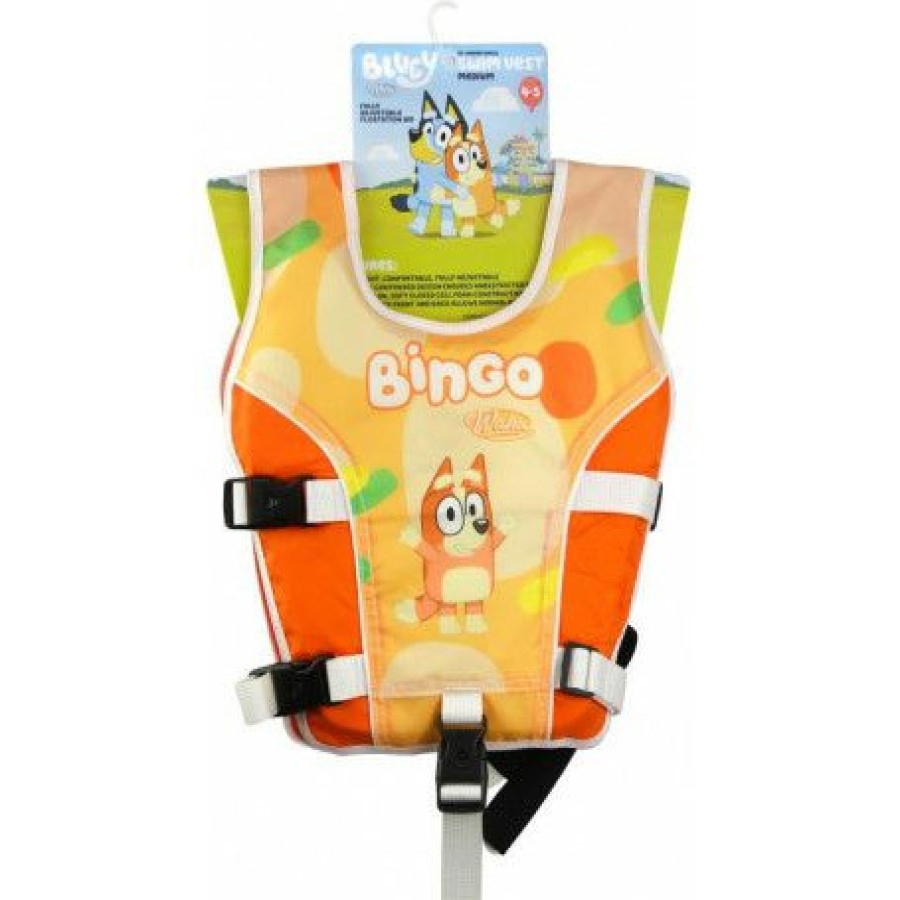 Top 10 Bluey Swim Vest Child Medium 25-30Kg Bingo Orange | * Wholesale