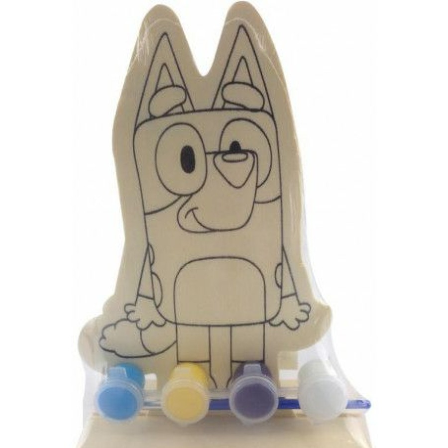 Best Reviews Of Bluey Paint Your Own Own Wooden Bluey Standee | * New