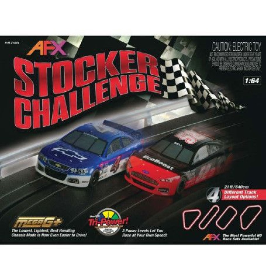 Promo Afx Slot Cars Afx Stocker Challenge Set | * Hot