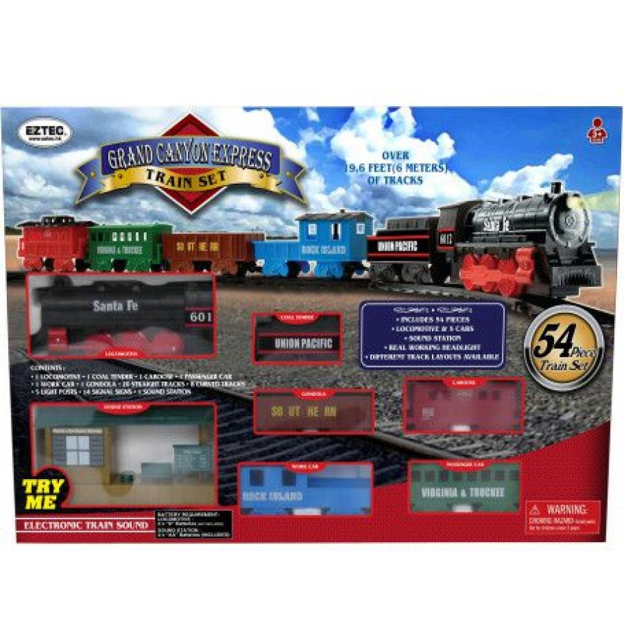 Buy Eztec Battery Operated Grand Canyon Express (54 Pcs) Ho Gauge | * New