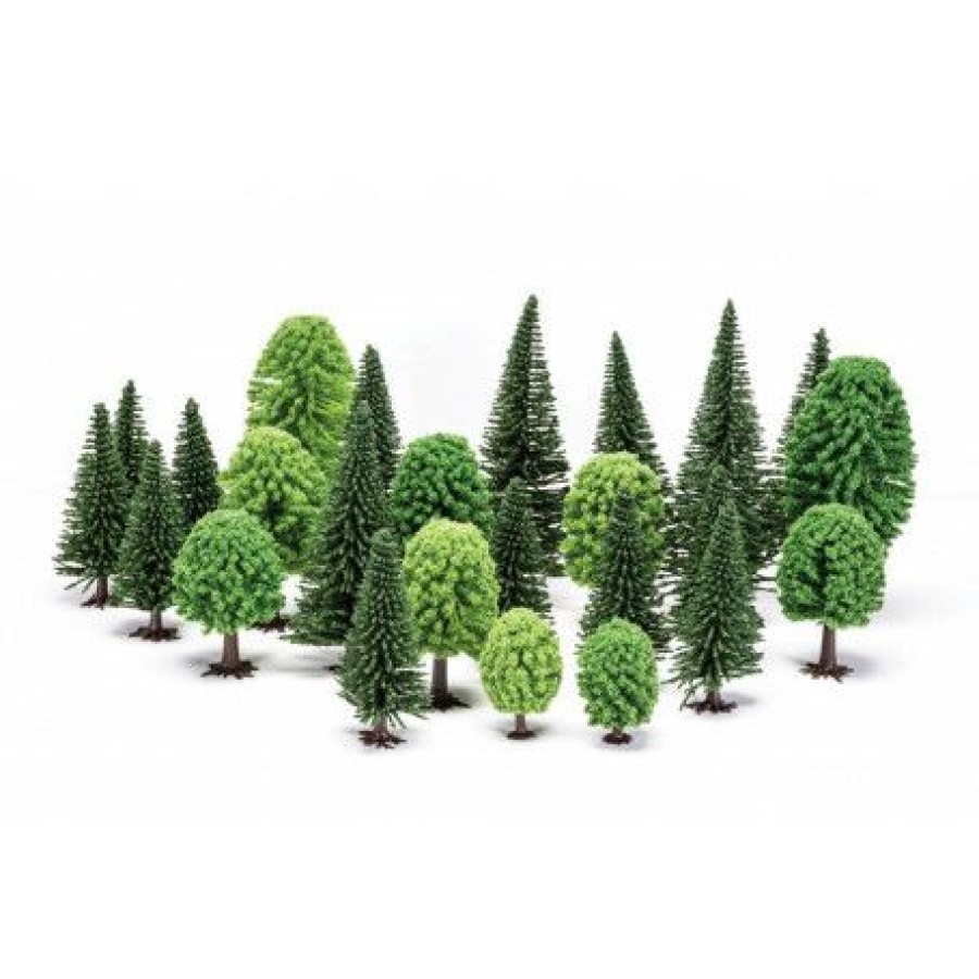 Brand New Hornby Hobby' Mixed (Deciduous And Fir) Trees | * Wholesale