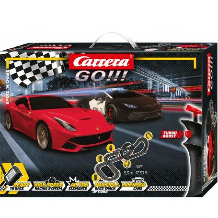 Flash Sale Carrera Go!!! Speed 'N' Chase Police 5.3 Metre Track | * Clearance