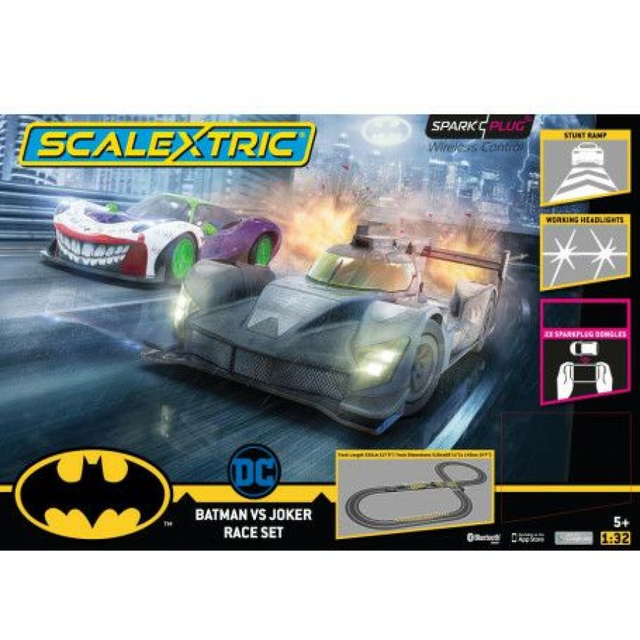 Outlet Scalextric Batman Vs Joker Race Set | * Clearance