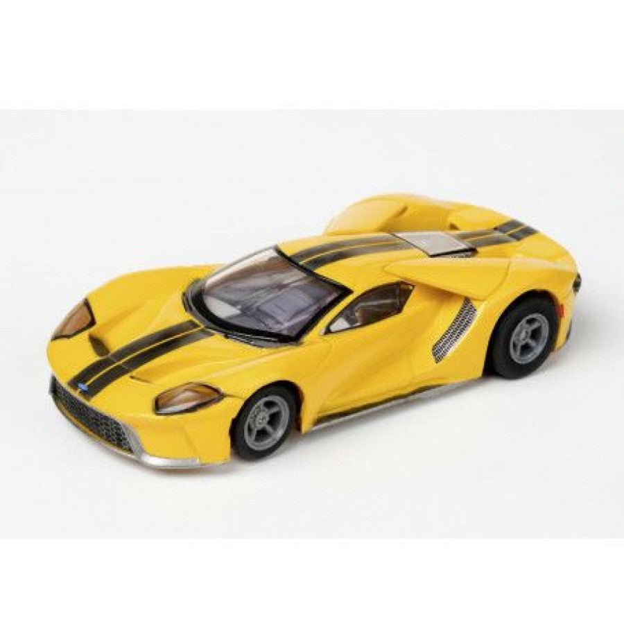 Best Deal Afx Slot Cars Afx Mg+ Ford Gt Triple Yellow | * Best